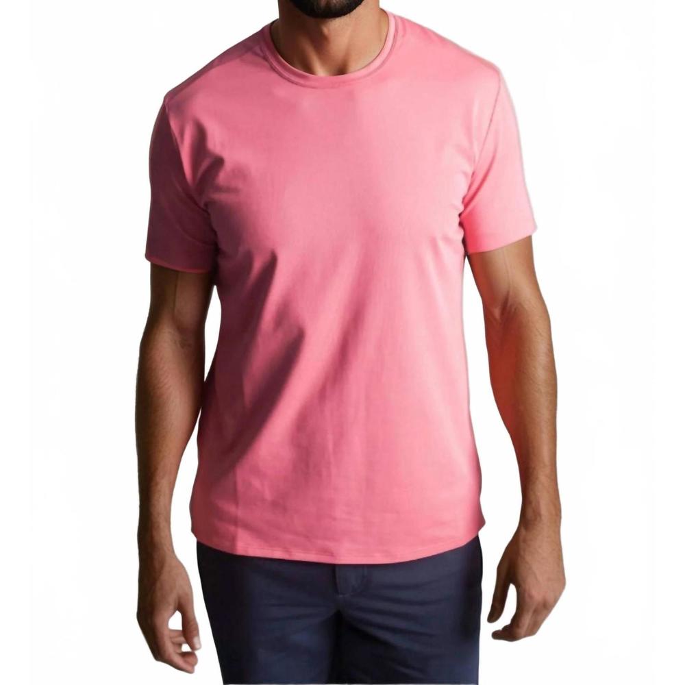 NEW BUKI cinqo crew neck t-shirt in slate rose